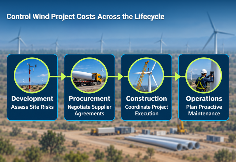 Control Wind Project Costs Across the Lifecycle