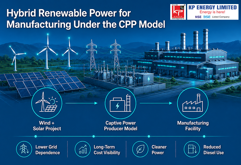 Hybrid Renewable Power for Manufacturing Under the CPP Model