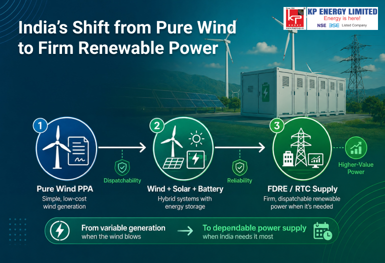 India’s Shift from Pure Wind to Firm Renewable Power