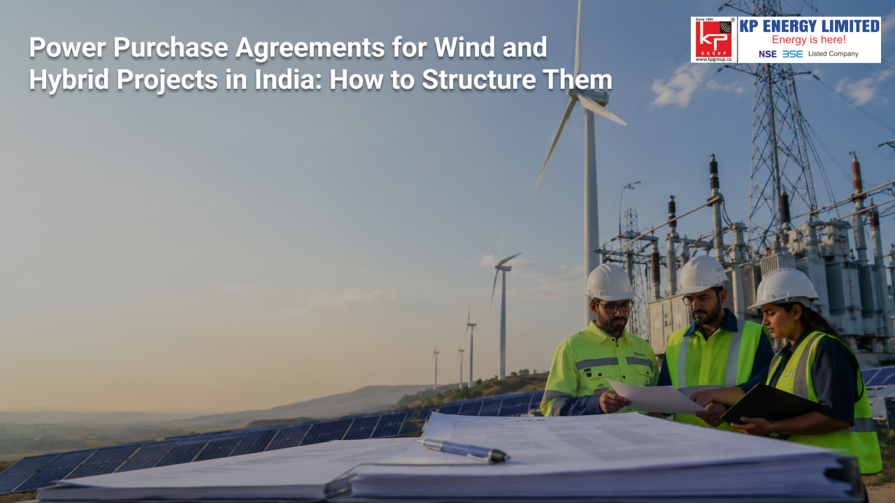 Power Purchase Agreements for Wind and Hybrid Projects in India: How to Structure Them