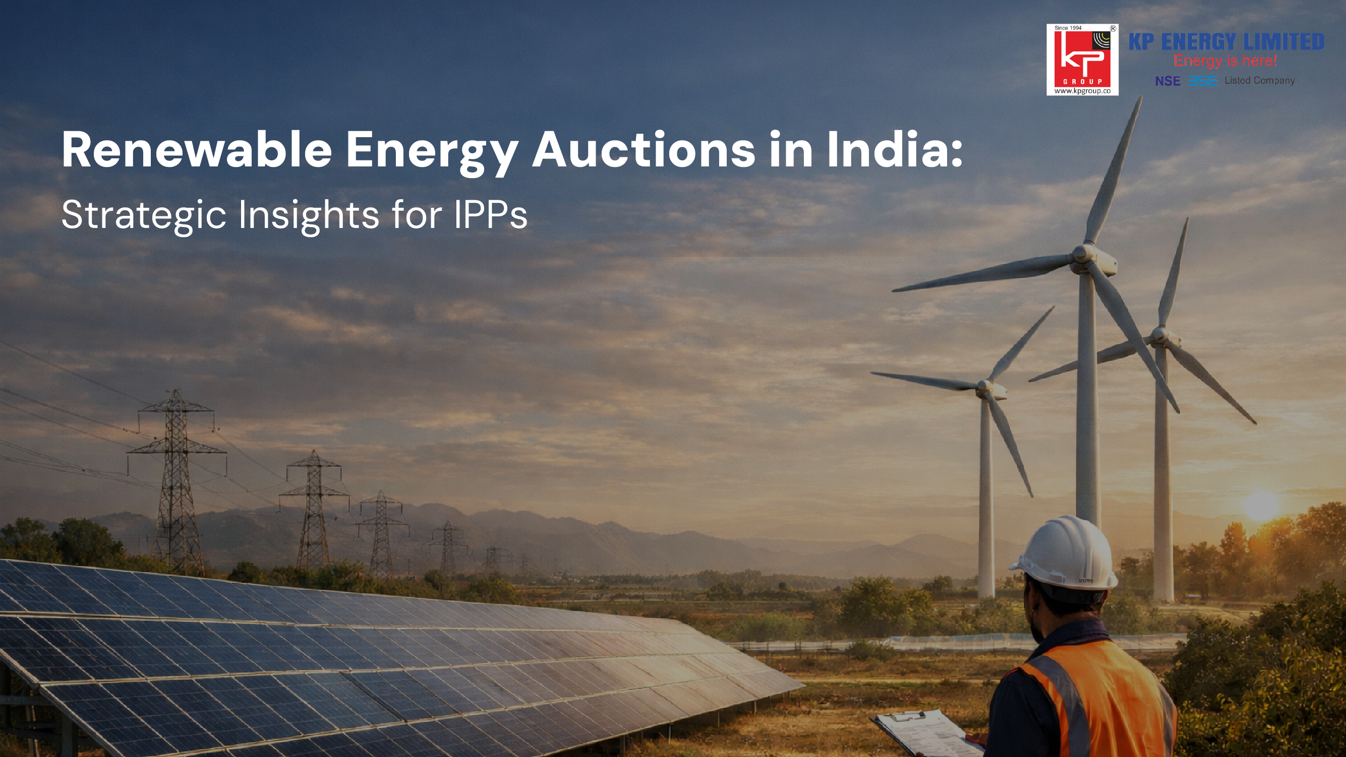 Renewable Energy Auctions in India: Strategic Insights for IPPs in 2026