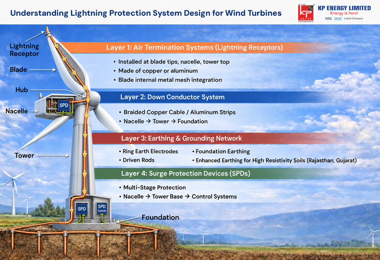 Understanding Lightning Protection System Design for Wind Turbines