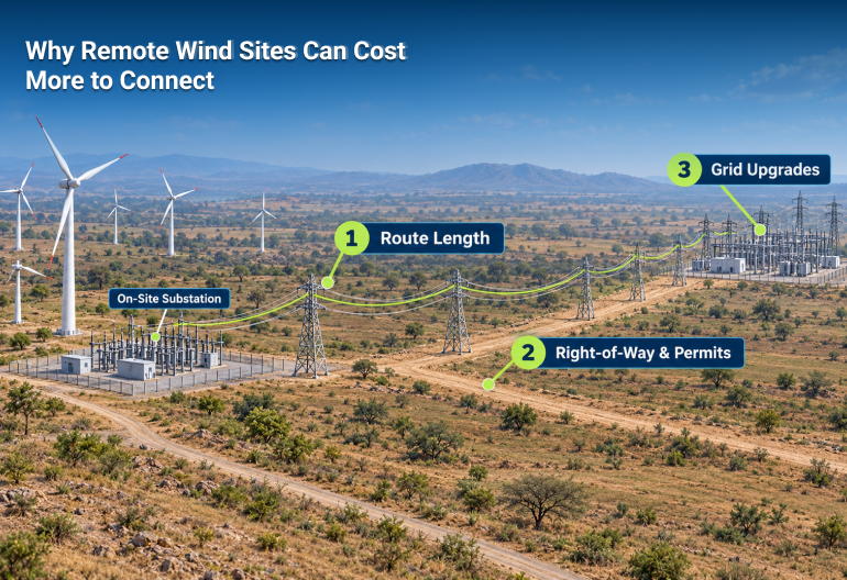 Why Remote Wind Sites Can Cost More to Connect